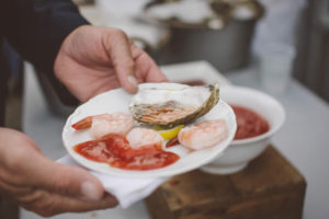 Oyster and Shrimp | 111 Maine Catering | Raw Bar