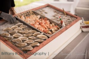 111 Maine Catering | Raw Bar | Oysters | Brittany Rae Photography